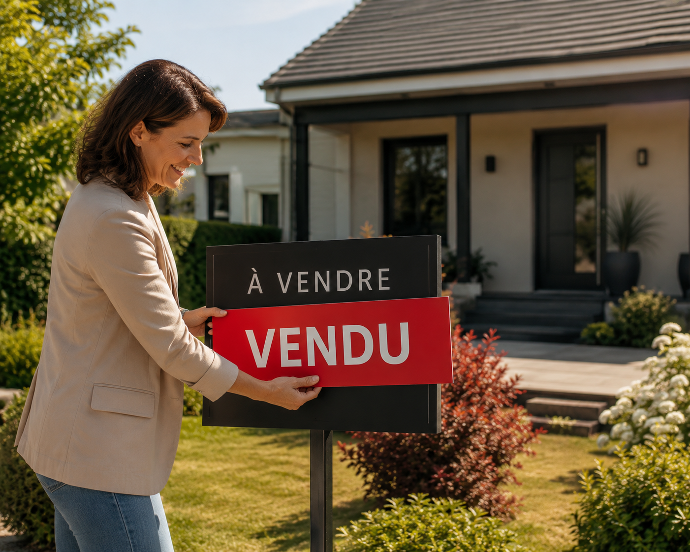 Grâce à un suivi impeccable, notre maison a trouvé preneur