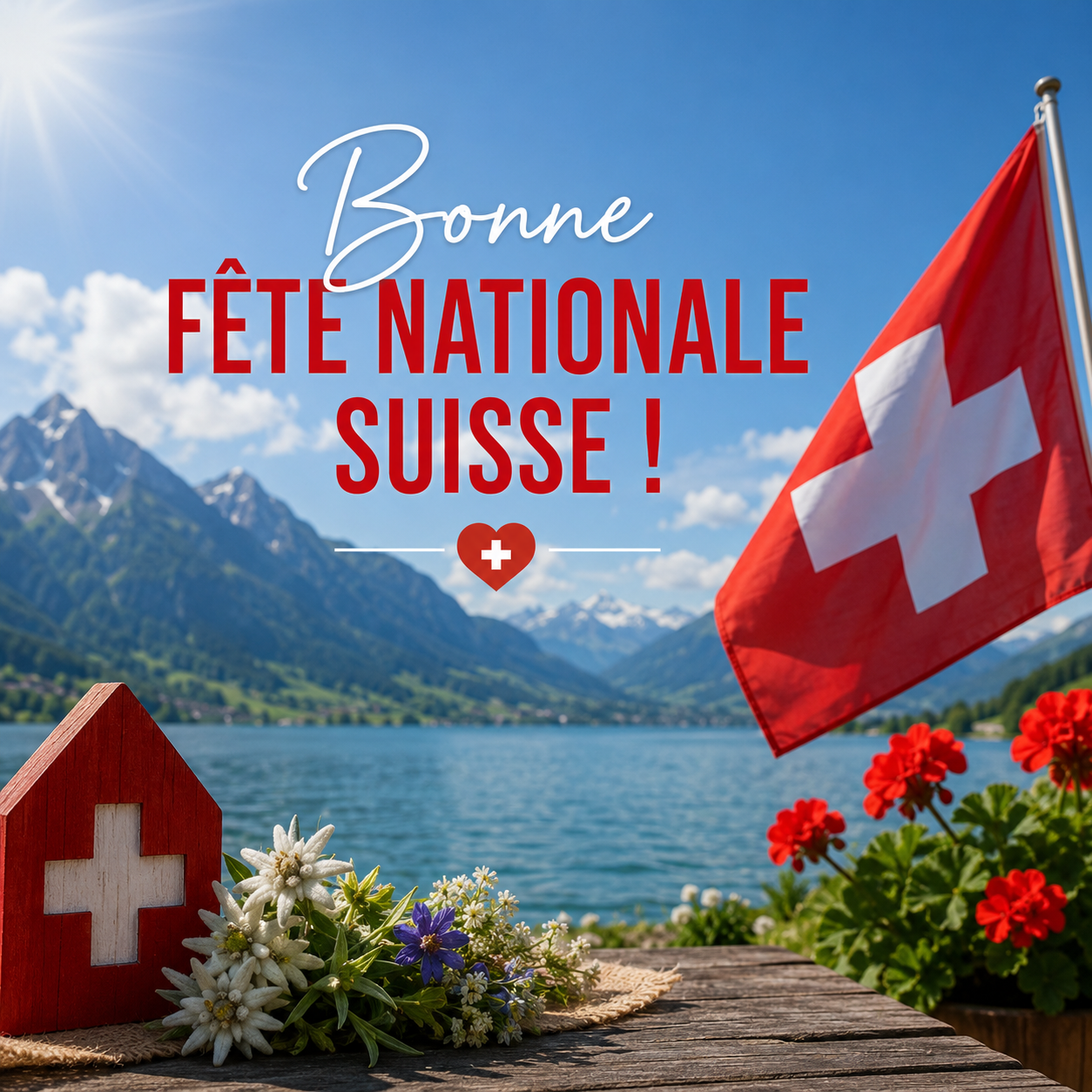 🇨🇭 Bonne Fête Nationale Suisse !