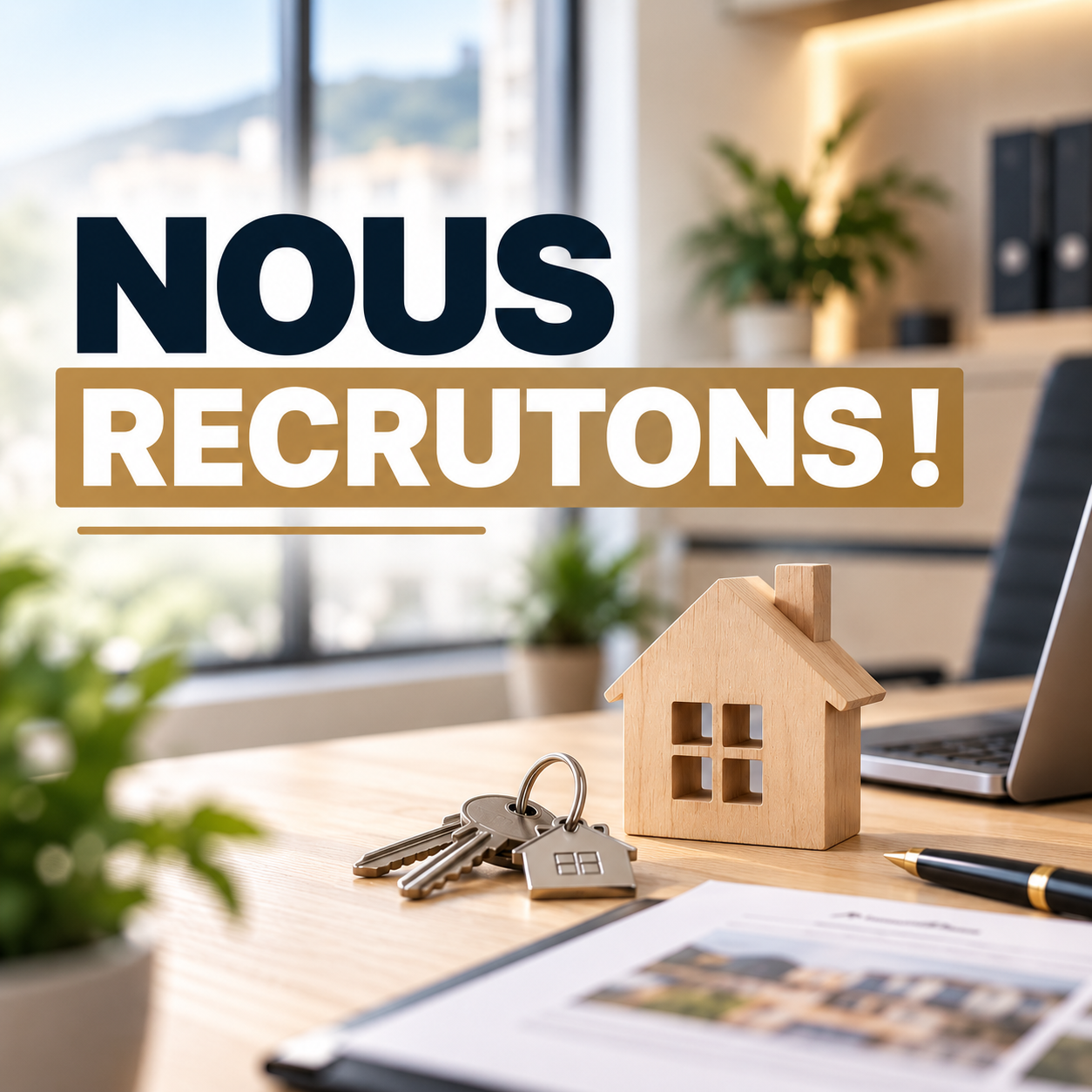 Nous recrutons : Gérant·e immobilier·ère – Technique & Location à Delémont